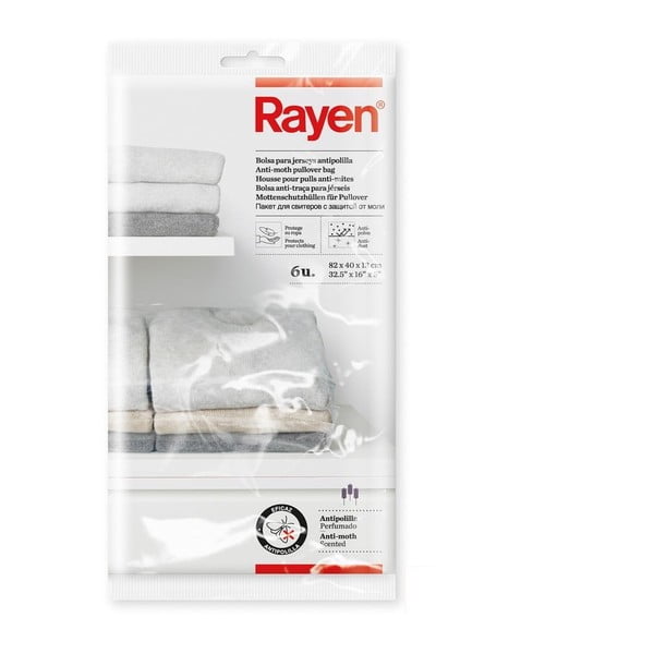 Plastične zaščitne prevleke za oblačila v kompletu 6 ks – Rayen