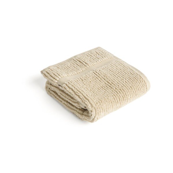 Bež frotirna bombažna brisača 30x50 cm Olvira – Kave Home