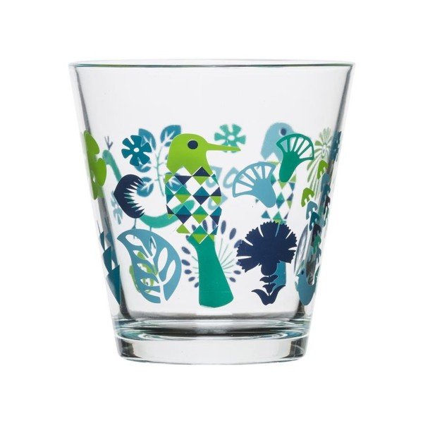 Komplet 4 kozarcev Sagaform Fantasy 200 ml, zelena/modra-image-1
