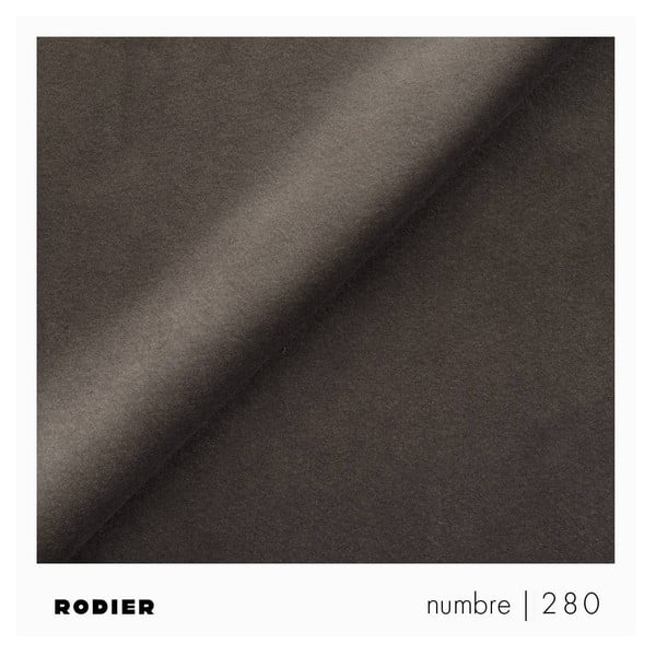 Sivorjava žametna raztegljiva kotna sedežna garnitura s prostorom za shranjevanje (desni kot/z ležalnikom) Rene – Rodier-image-4