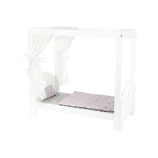 Legler Dollhouse postelja z baldahinom-image-1