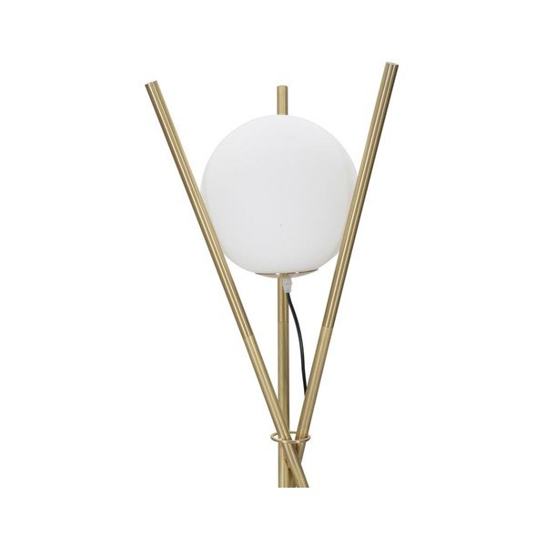 Stoječa svetilka s steklenim senčilom v beli in zlati barvi (višina 155 cm) Glamy – Mauro Ferretti-image-1
