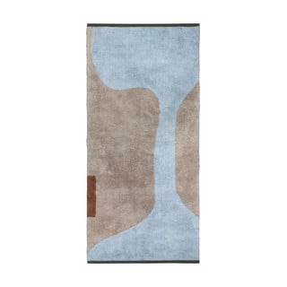 Svetlo modro-bež pralen bombažen tekač 70x150 cm Figura – Mette Ditmer Denmark