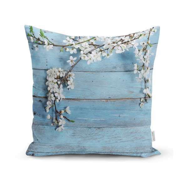 Komplet 4 dekorativnih prevlek za vzglavnik Minimalist Cushion Covers Winter Flowers, 45 x 45 cm-image-3