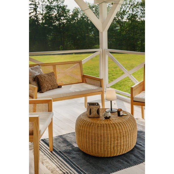 Zunanja vrtna miza iz ratana Bonami Essentials Ratta-image-1