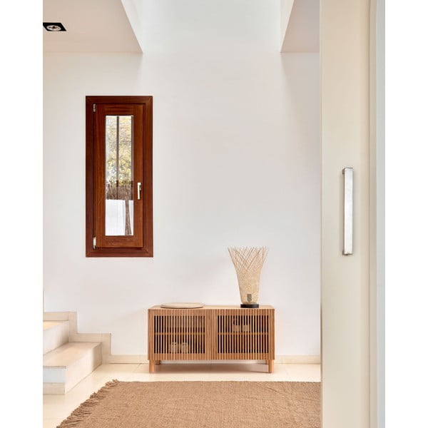 Omarica za čevlje v hrastovem dekorju s klopjo Beyla – Kave Home-image-4