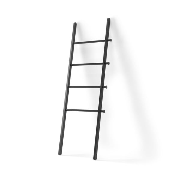 Črna dekorativna lestev iz topola Leana - Umbra-image-3