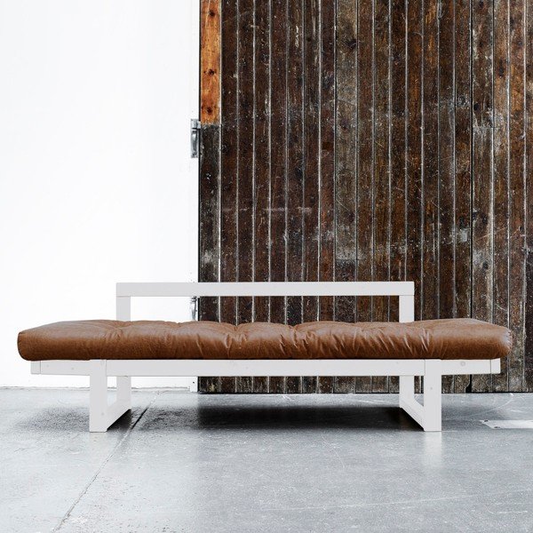 Kavč Karup Vintage Edge White/Choco-image-2