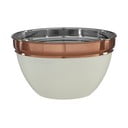 Skleda iz nerjavečega jekla v bakreni in bež barvi ø 18 cm Prescott – Premier Housewares