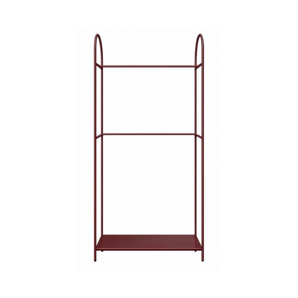 Bordo rdeče kovinsko stojalo za oblačila 92x186x39 cm Arch – Mette Ditmer Denmark
