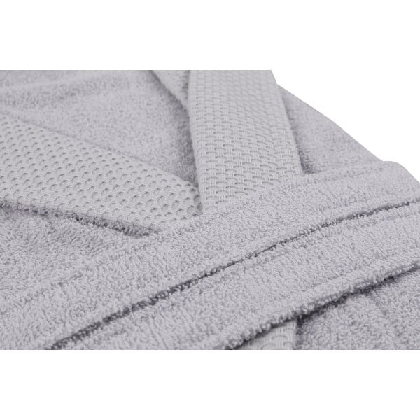 Siv bombažen kopalni plašč velikosti M Cappa – Foutastic-image-1