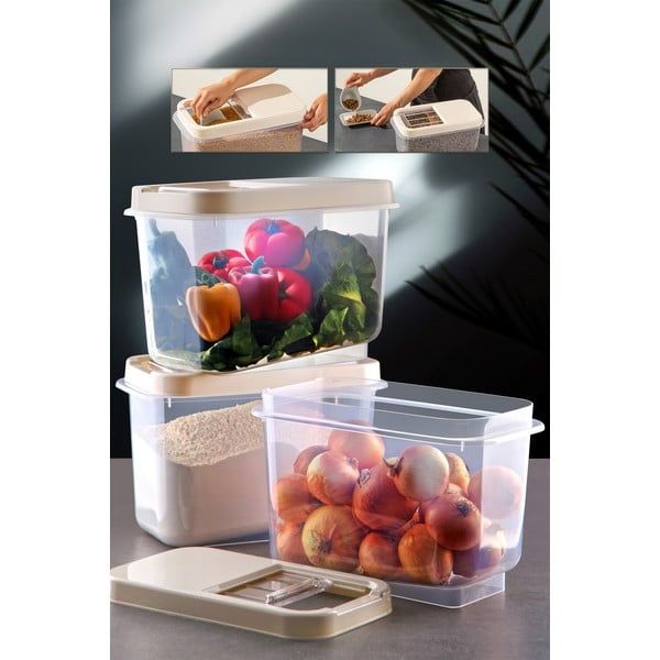 Posode za shranjevanje živil v kompletu 3 ks – Hermia-image-3