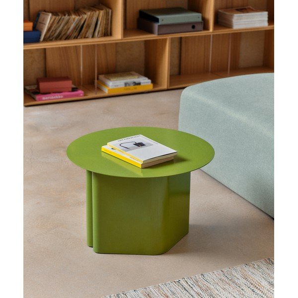 Kovinska okrogla stranska mizica ø 55 cm Arvin – Kave Home-image-2