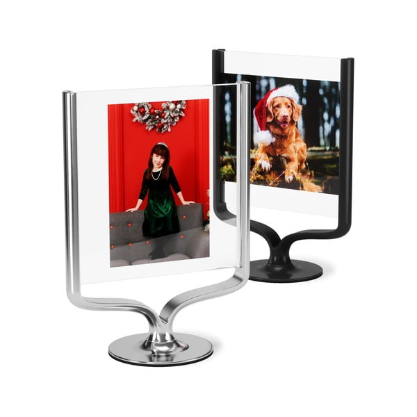 Kovinski stoječ okvir v srebrni barvi 18x25 cm Wishbone – Umbra-image-3