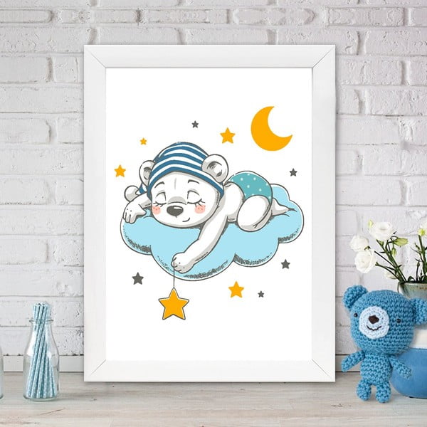 Otroška slika 24x29 cm Teddy – Wallity-image-1