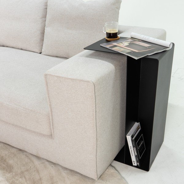 Jeklena stranska mizica 40x30 cm Slide High – Spinder Design-image-1