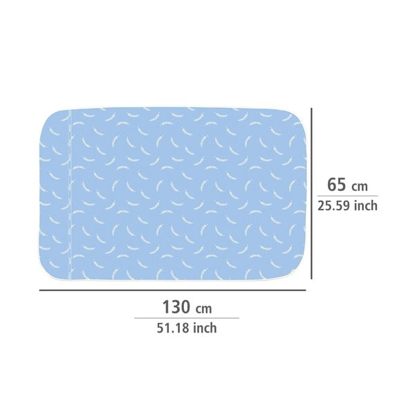 Modra prevleka za likalno desko Wenko Flowers-image-3