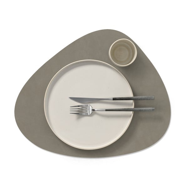 Pogrinjek iz eko usnja 37x44 cm Curve L Double Nupo – LIND DNA-image-4