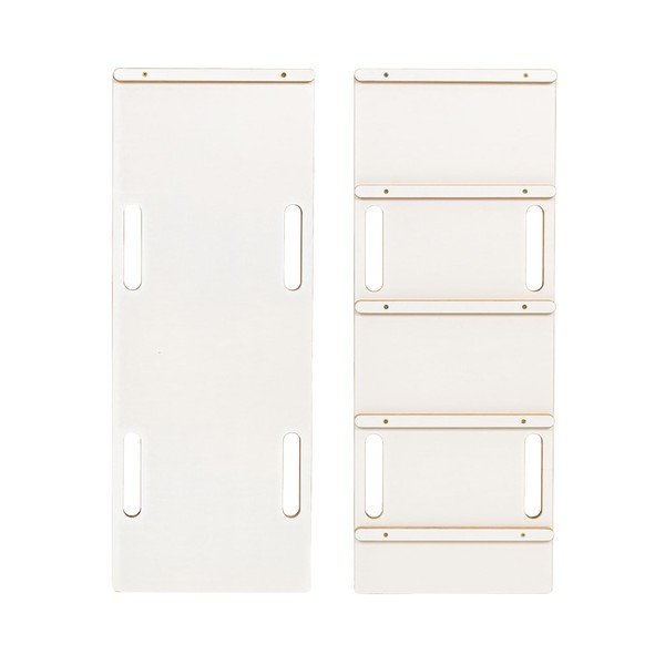 Bela gugalnica iz masivnega bora 39x75x38 cm Montessori – Meowbaby-image-4