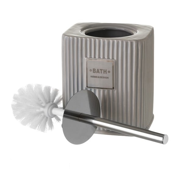 Siva keramična WC ščetka Griso – Casa Selección-image-2