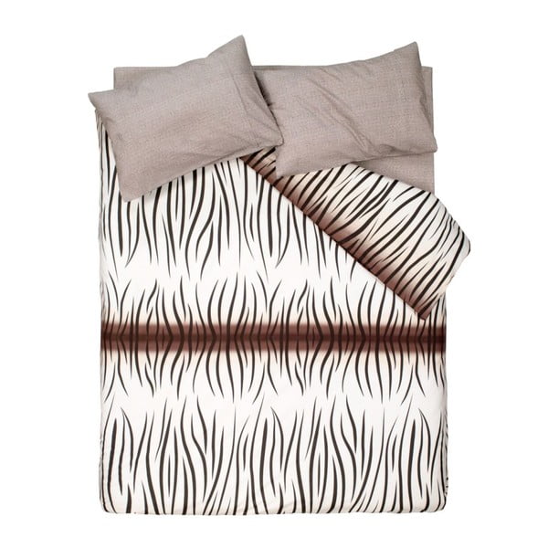 Komplet posteljnine in rjuh Safari Nature, 200x220 cm
