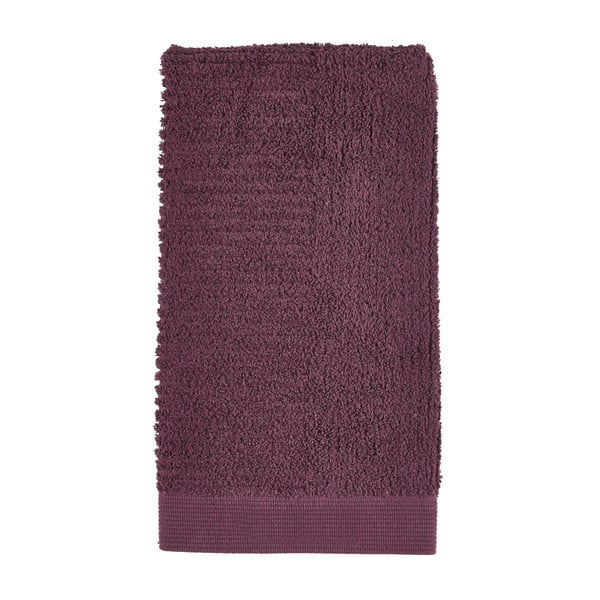 Temno vijolična brisača Zone Classic, 50 x 100 cm