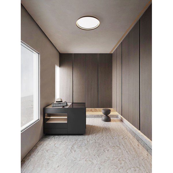Rjava aluminijasta LED zatemnitvena stropna svetilka Ormi – Nova Luce-image-1