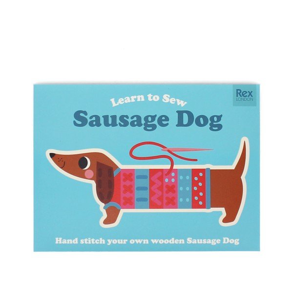 Komplet za vezenje Sunny Sausage Dog – Rex London