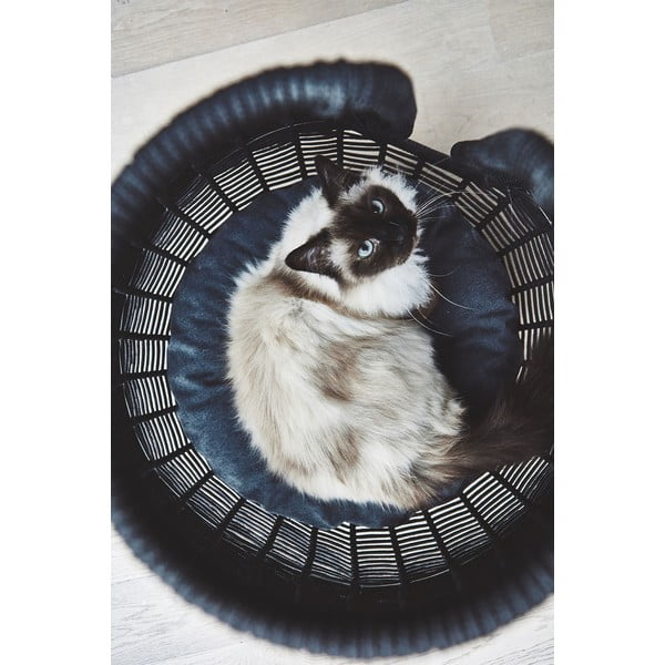 Antracitno siva podloga za mačke ø 56 cm Perla Anthracite – MiaCara-image-3