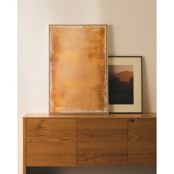 Ročno naslikana slika z okvirjem/na platnu 60x90 cm Selnar – Kave Home-image-2