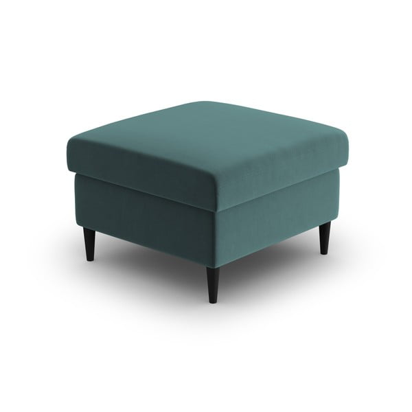 Modrozelen žameten tabure Kyoto – Cosmopolitan Design-image-2