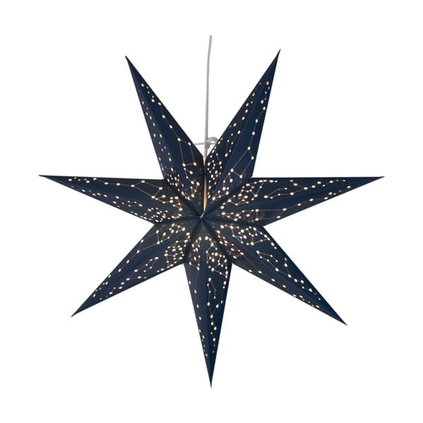 Modra svetleča zvezda Best Season Paperstar Galaxy, 60 cm