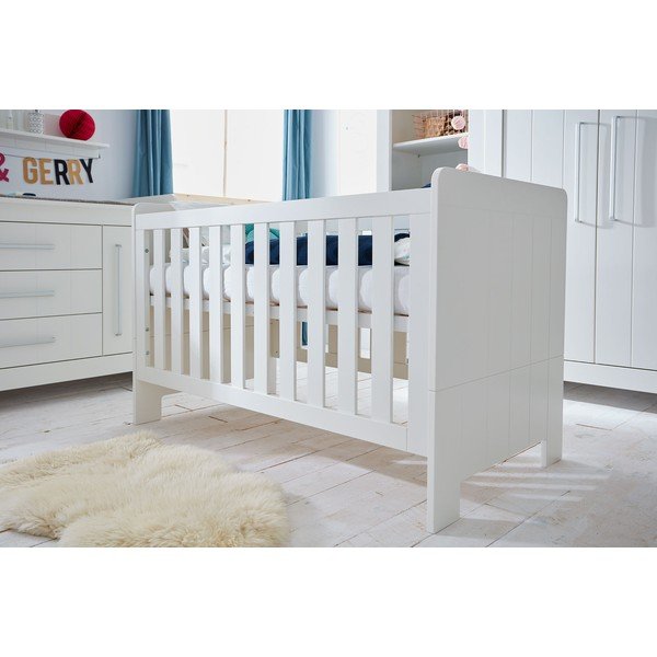 Bela otroška posteljica Pinio Calmo, 120 x 60 cm-image-1