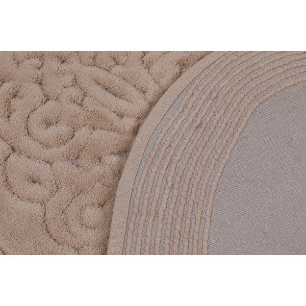 Rjave kopalniške preproge v kompletu 2 kos 100x60 cm - Foutastic-image-1