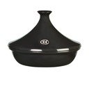 Črn tajin Emile Henry Flame, ⌀ 32 cm
