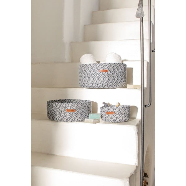 Tekstilna košara za kopalnico - Mioli Decor-image-2