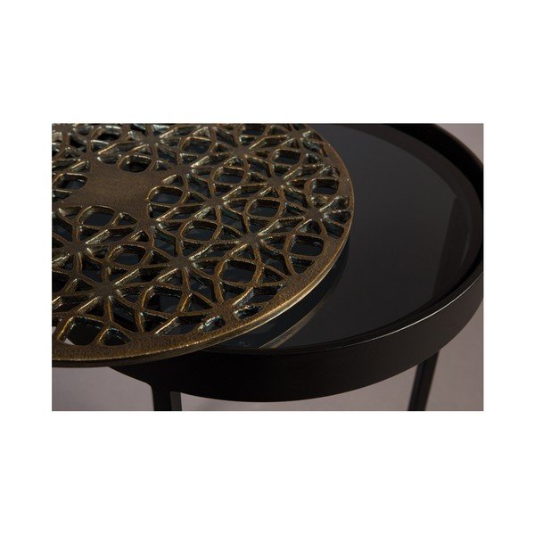 Kovinska mizica Dutchbone Sari, ⌀ 33 cm-image-4