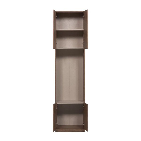 Modularna omara v temni naravni barvi 54x215 cm Build – WOOOD-image-3