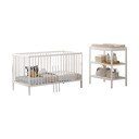 Komplet pohištva za otroke iz masivne bukve 2 ks Dino – Vipack