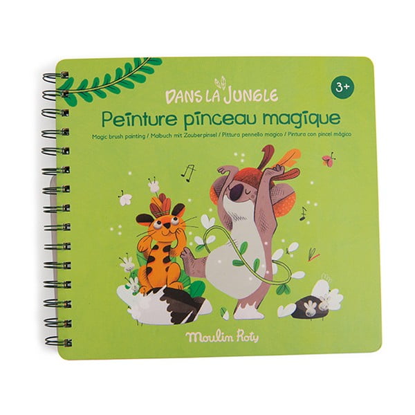 Vodene pobarvanke Dans la Jungle - Moulin Roty-image-1