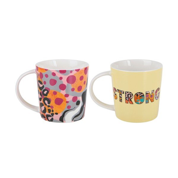 Porcelanaste skodelice v kompletu 2 ks 380 ml Be Fierce – Maxwell & Williams-image-1