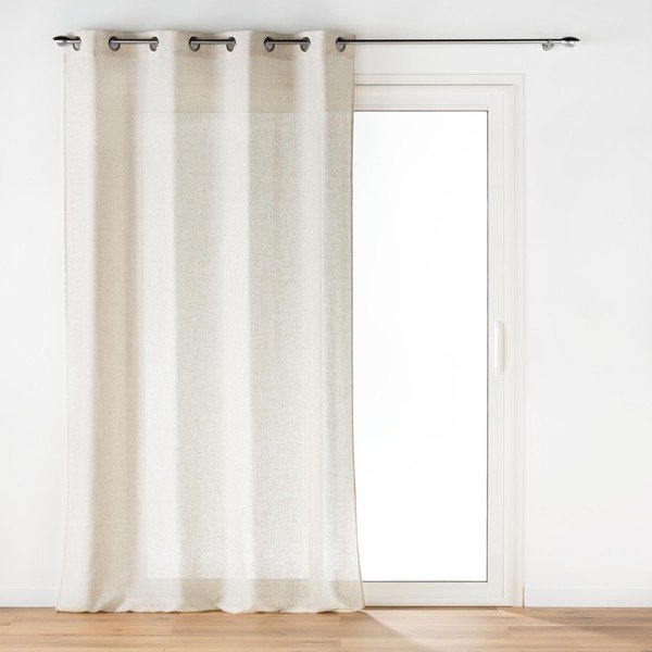 Kremno bela zavesa 140x240 cm Pauline – douceur d'intérieur