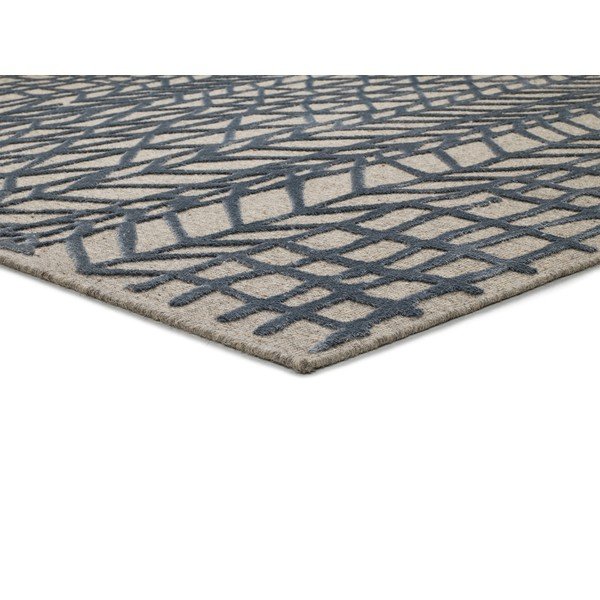 Modro-bež preproga 230x160 cm Cata - Universal-image-2