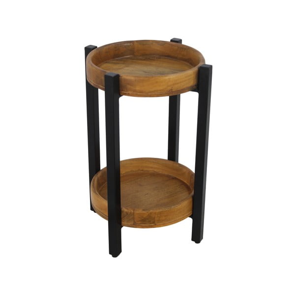 Kavna mizica iz mangovega lesa iz kolekcije HSM Ediash, Ø 35 cm