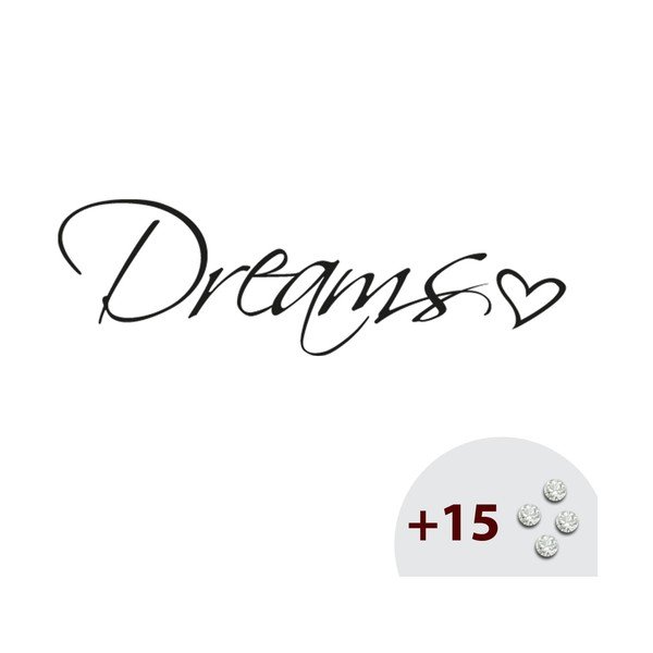 Komplet nalepk in 15 kristalov Swarovski Fanastick Dream-image-1