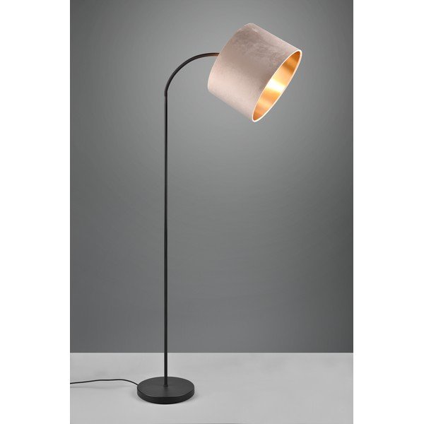 Črna/bež stoječa svetilka (višina 205 cm) Julieta – Trio-image-2