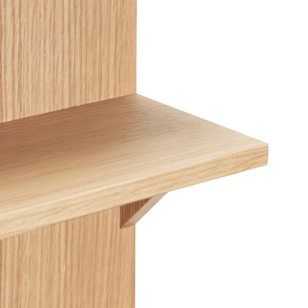Večnivojska polica v hrastovem dekorju 40 cm Straight – Hübsch-image-4