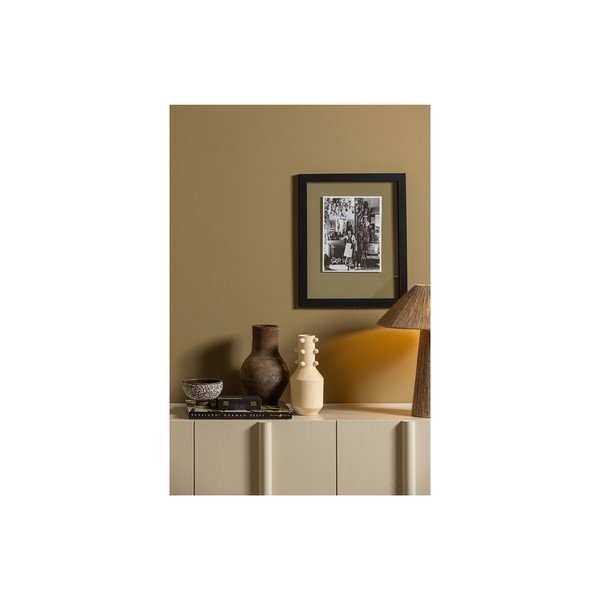 Kremno bela nizka modularna komoda iz masivnega bora 200x85 cm Basu – WOOOD-image-4