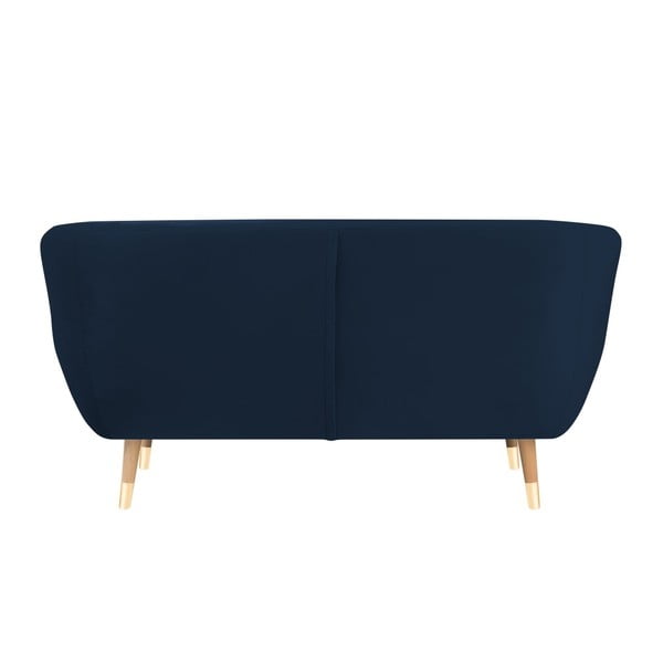 Mazzini Sofas Amelie temno modra dvosedežna zofa-image-3