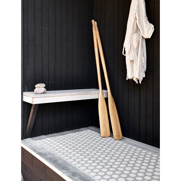 Bež/kremno bela notranja in zunanja preproga 70x90 cm Noa Beige Vanilla – Pappelina-image-3